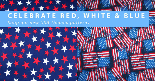 Celebrate red, white and blue - Ponya Bands
