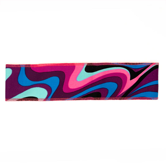 Psychedelic Wave Non-Slip Headband