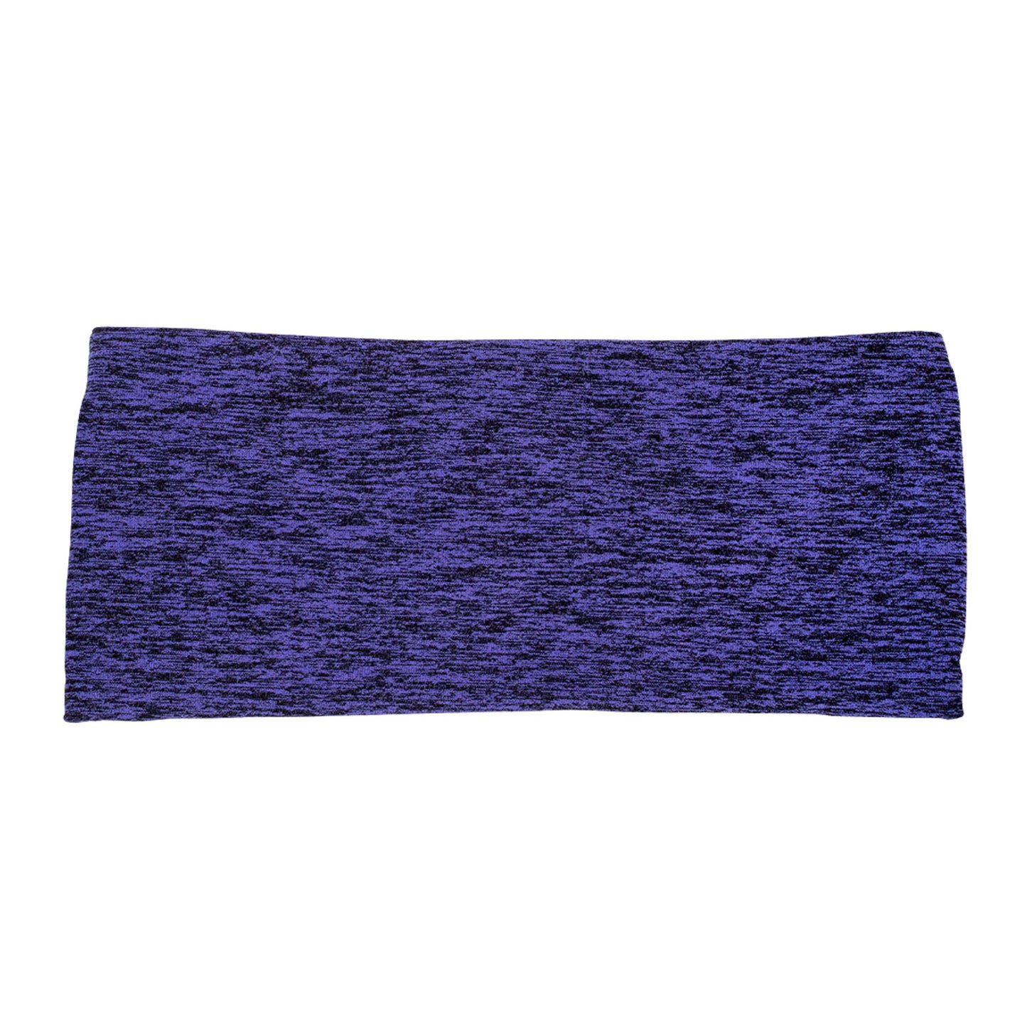 Dark Purple Heather Jersey Lined Sweatband - Ponya Bands