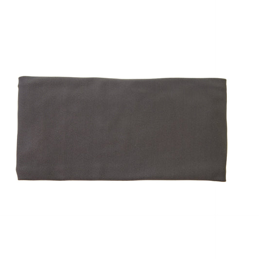 Gunmetal Grey Bamboo Jersey Lined Sweatband - Ponya Bands