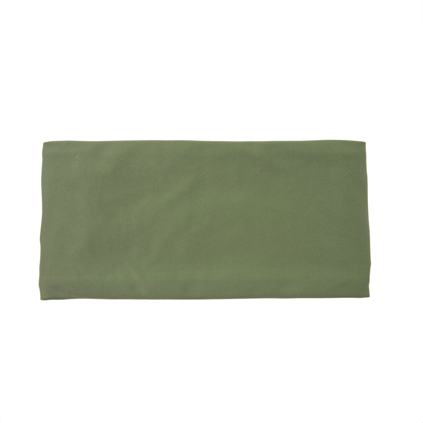 Olive Green Bamboo Jersey Lined Sweatband - Ponya Bands