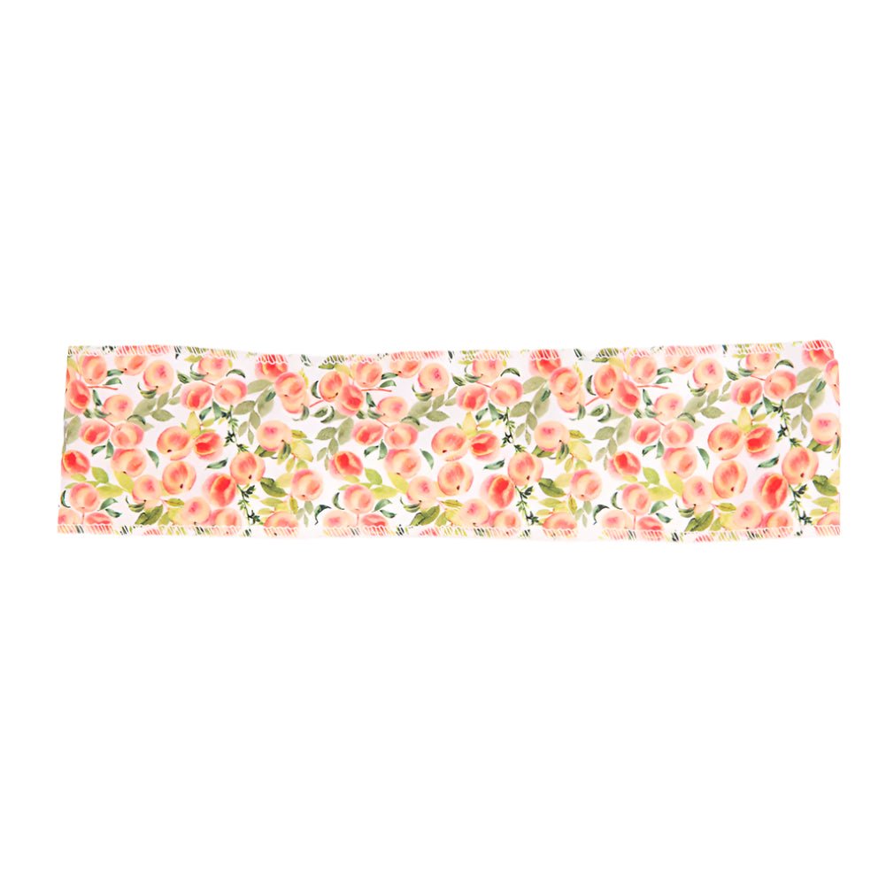 Watercolor Peaches Non - Slip Headband - Ponya Bands