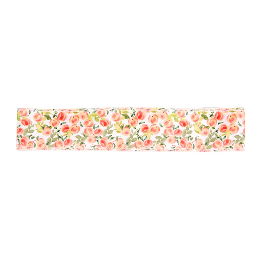 Watercolor Peaches Non - Slip Headband - Ponya Bands