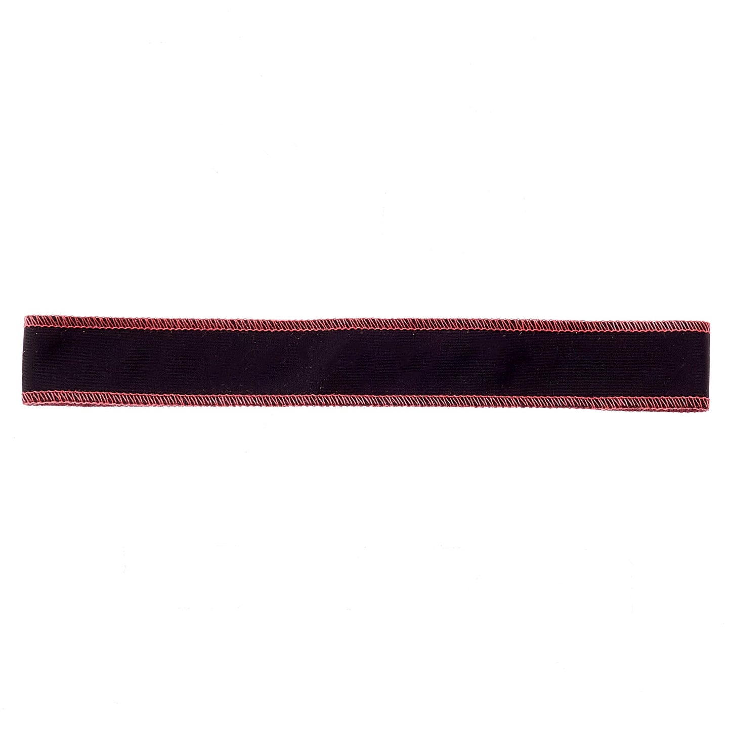 Black with Pink Stitching Non-Slip Headband - Ponya Bands