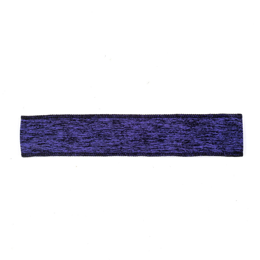 Dark Purple Heather Non-Slip Headband - Ponya Bands