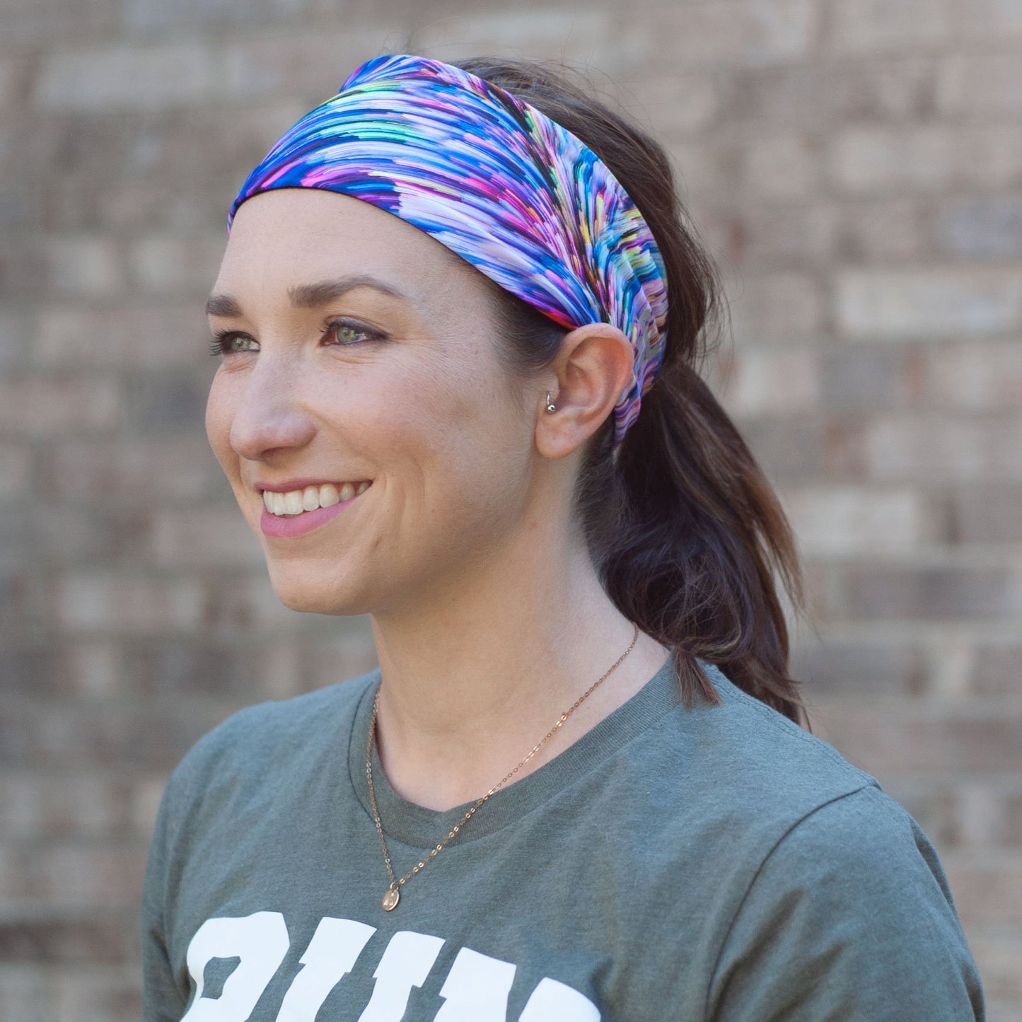 Fiberoptic Bamboo Jersey Lined Sweatband - Ponya Bands