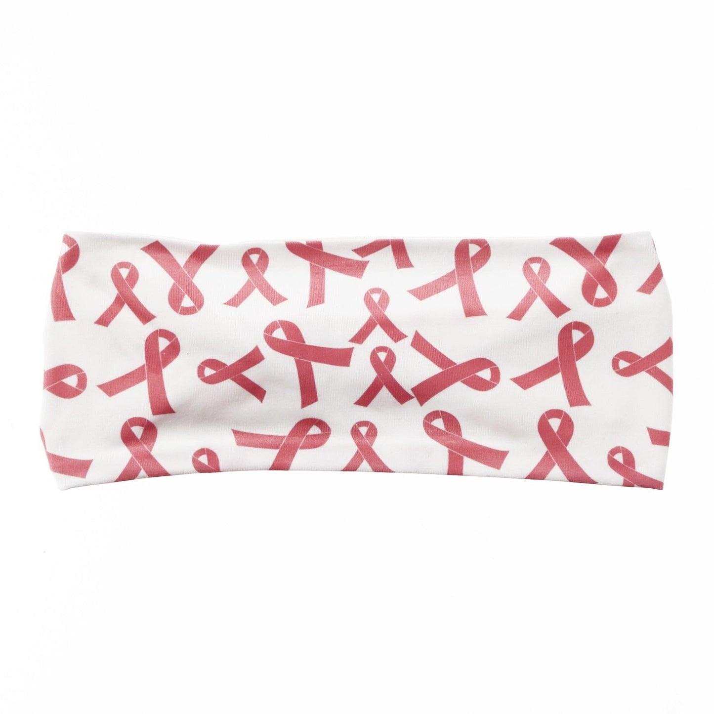 Pink Ribbon 4” Bamboo Jersey Lined Band - Ponya Bands