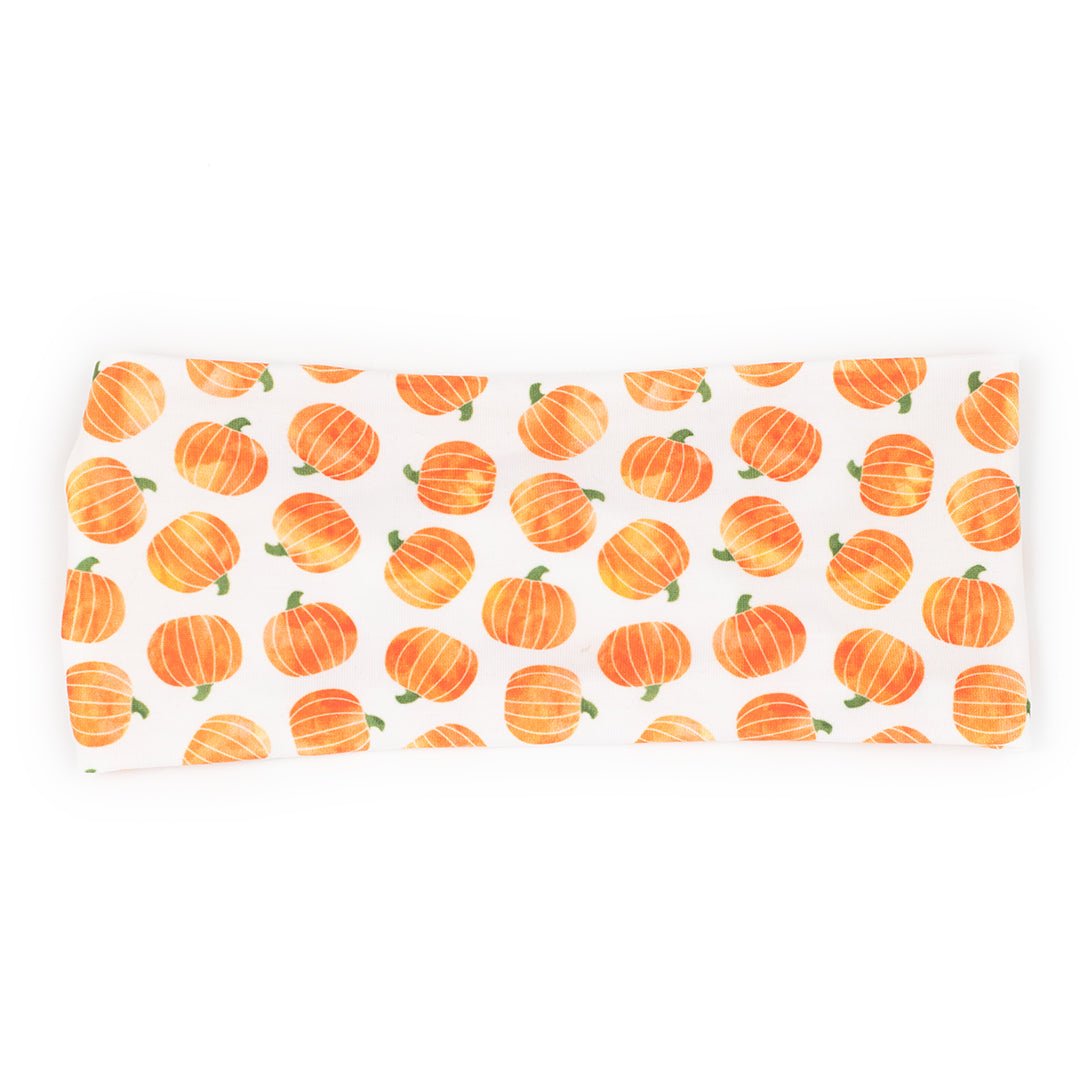 Pumpkin Toss Jersey Lined Sweatband - Ponya Bands