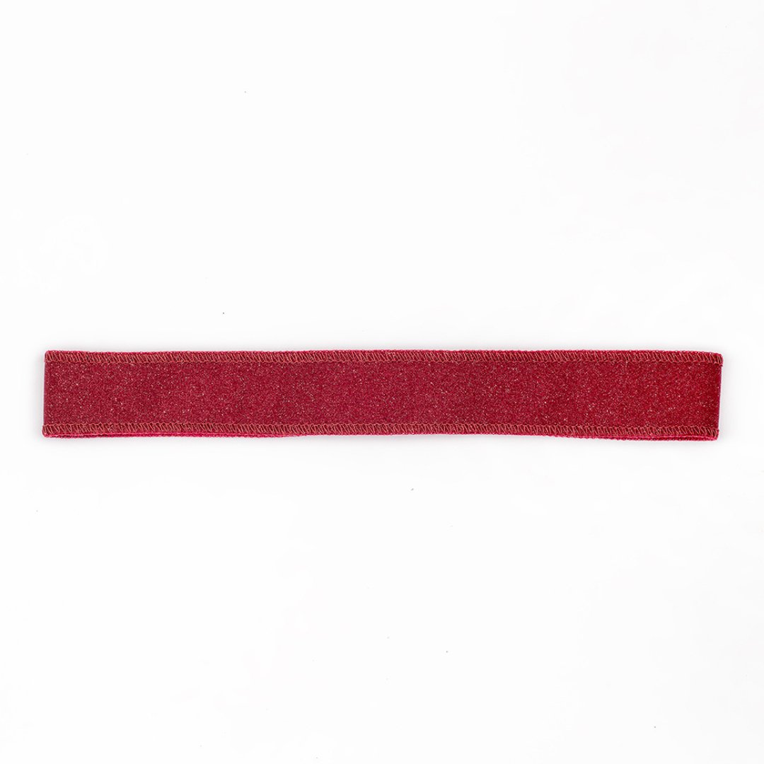 Red Shimmer Non-Slip Headband - Ponya Bands