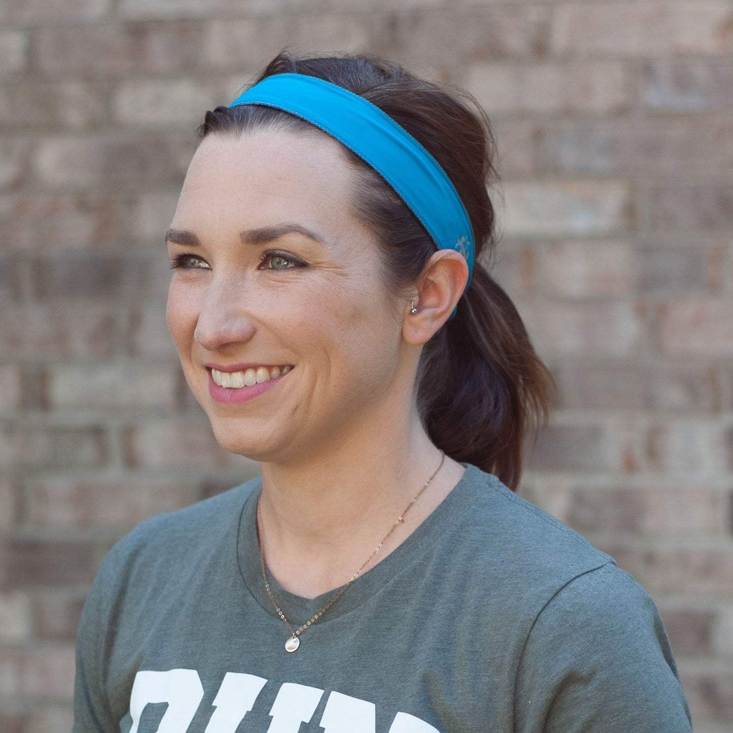 Turquoise Non-Slip Headband - Ponya Bands