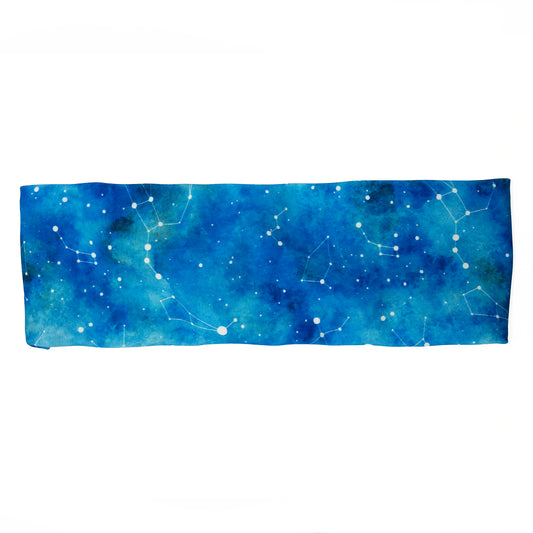 Galaxy Bamboo Jersey Lined Sweatband