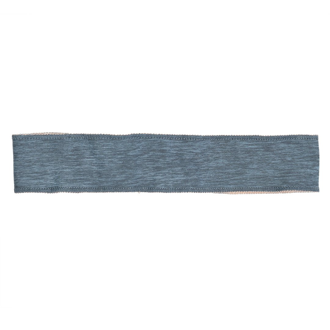 Blue Grey Heather Non - Slip Headband - Ponya Bands