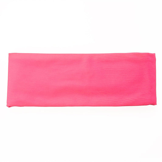 Pink Coral Bamboo Jersey Lined Sweatband - Ponya Bands