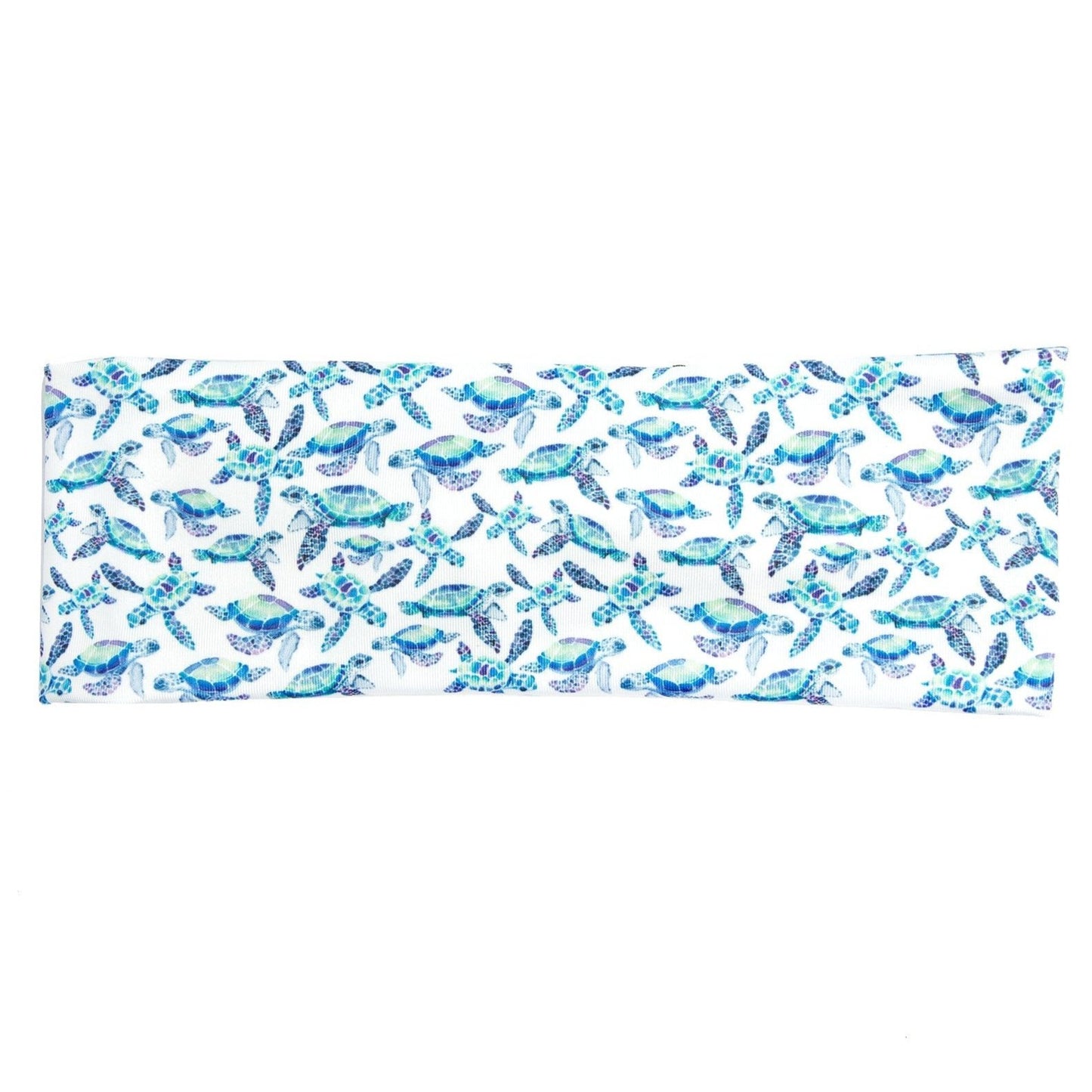 Sea Turtles Bamboo Jersey Lined Sweatband - Ponya Bands