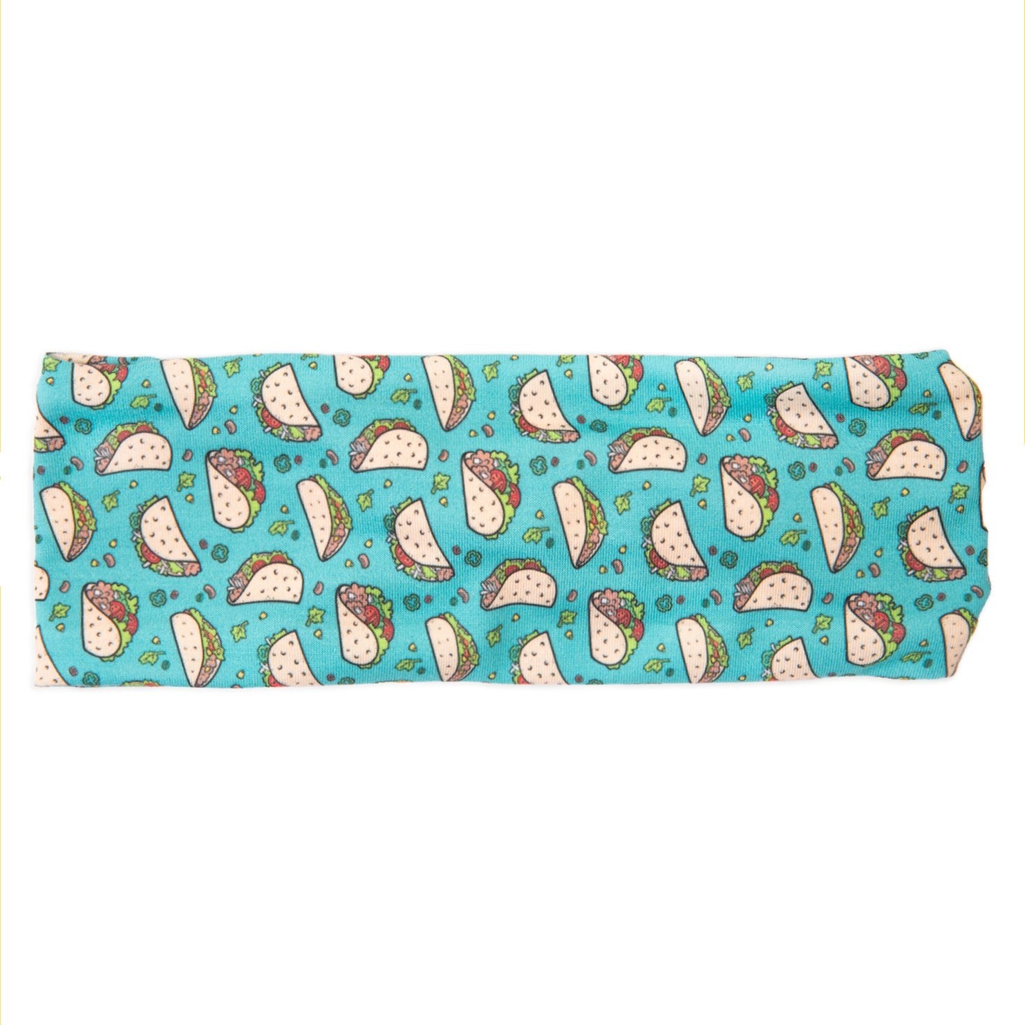 Taco Tuesday Bamboo Jersey Lined Sweatband - Ponya Bands