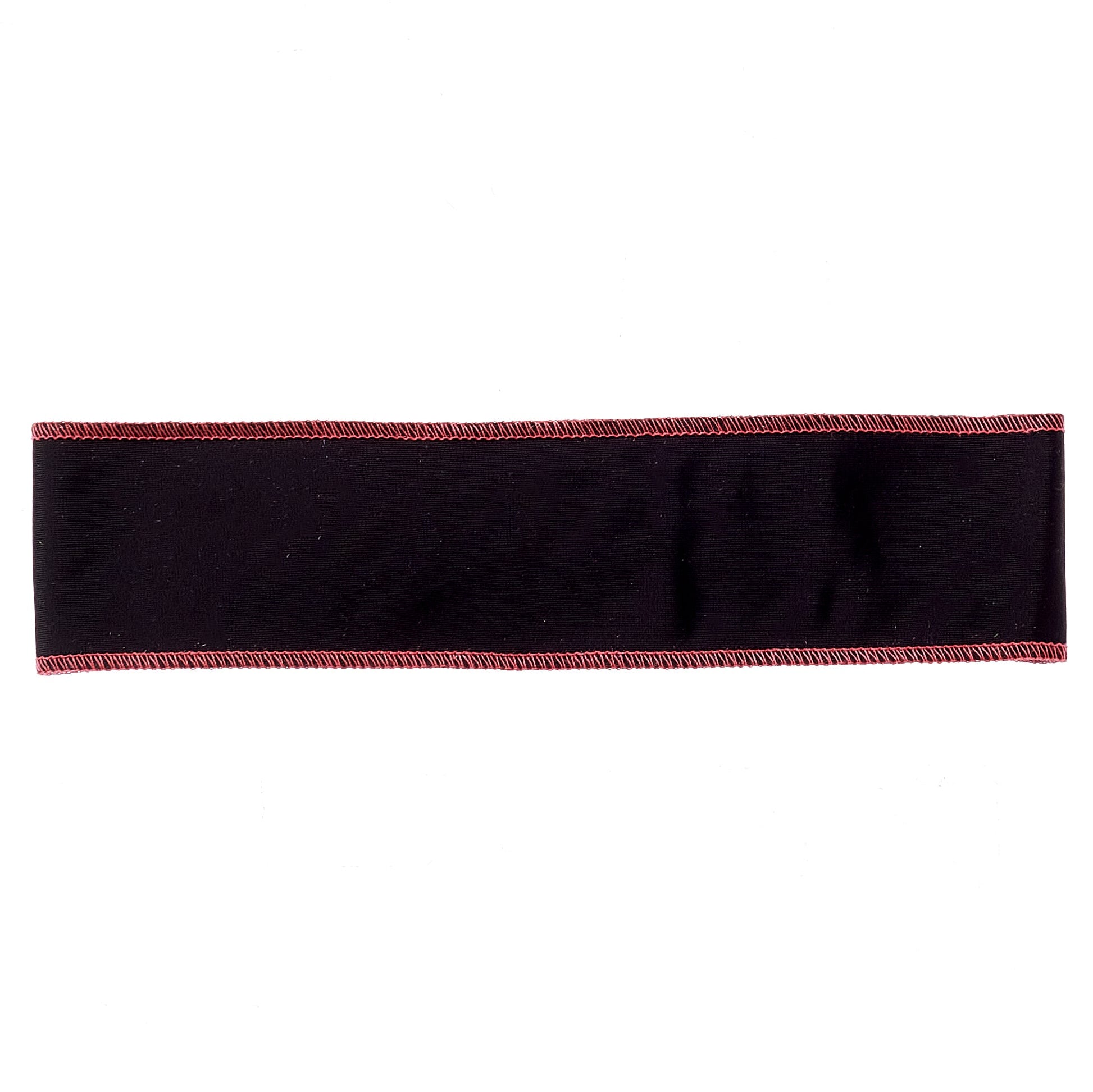 Black with Pink Stitching Non-Slip Headband - Ponya Bands