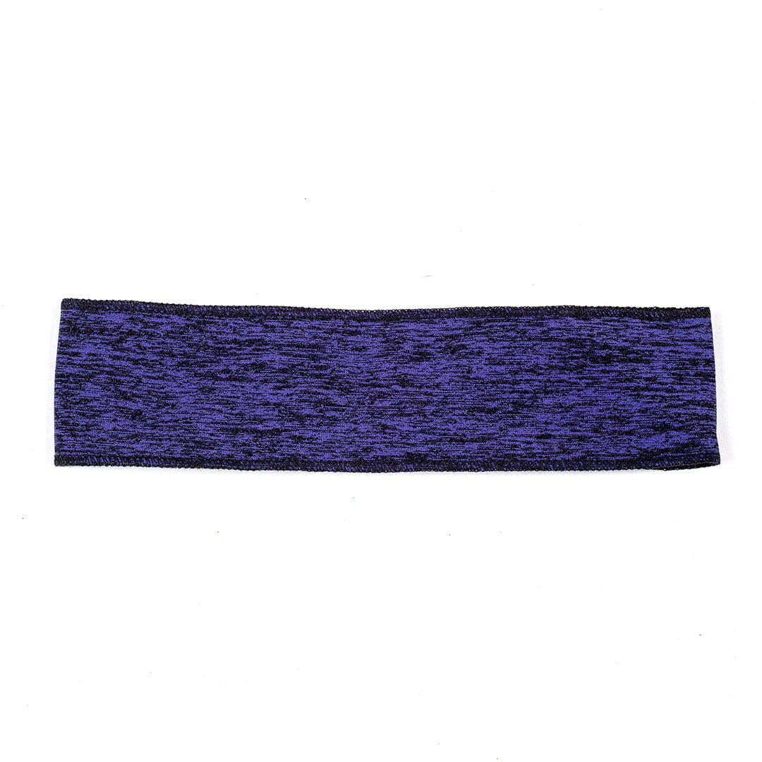Dark Purple Heather Non-Slip Headband - Ponya Bands