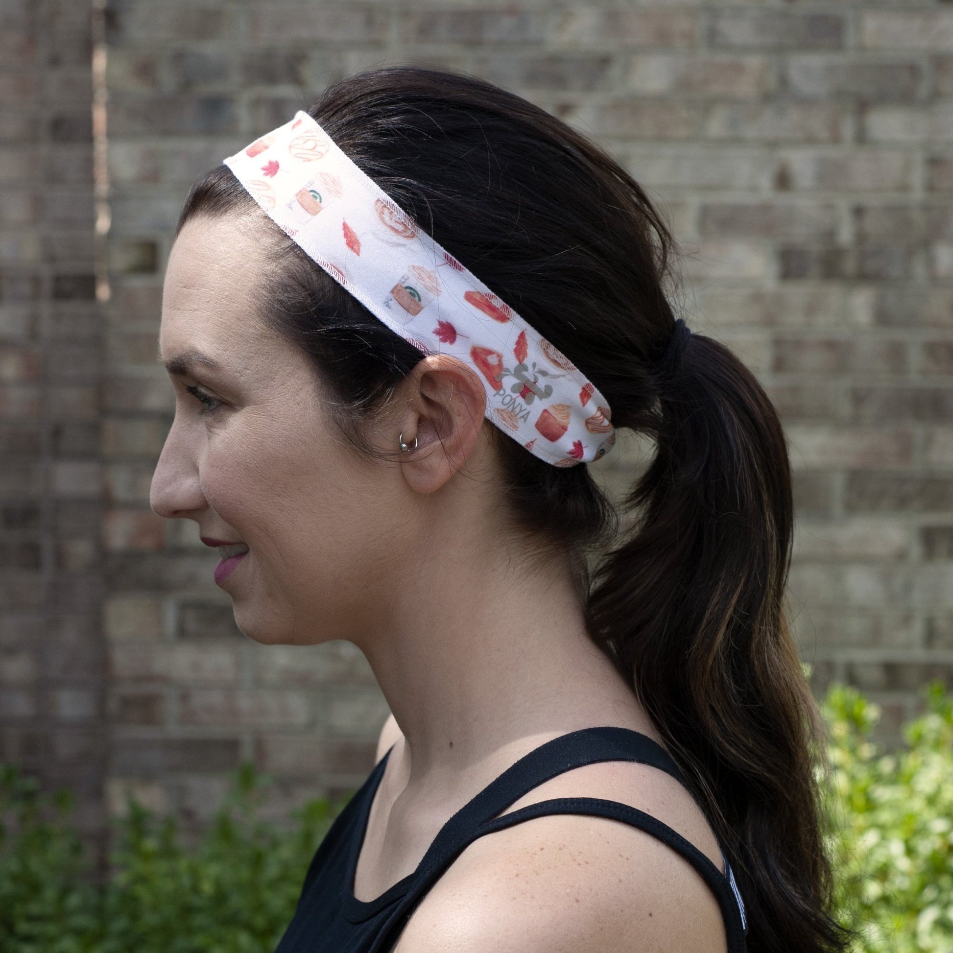 Pumpkin Spice Non-Slip Headband - Ponya Bands