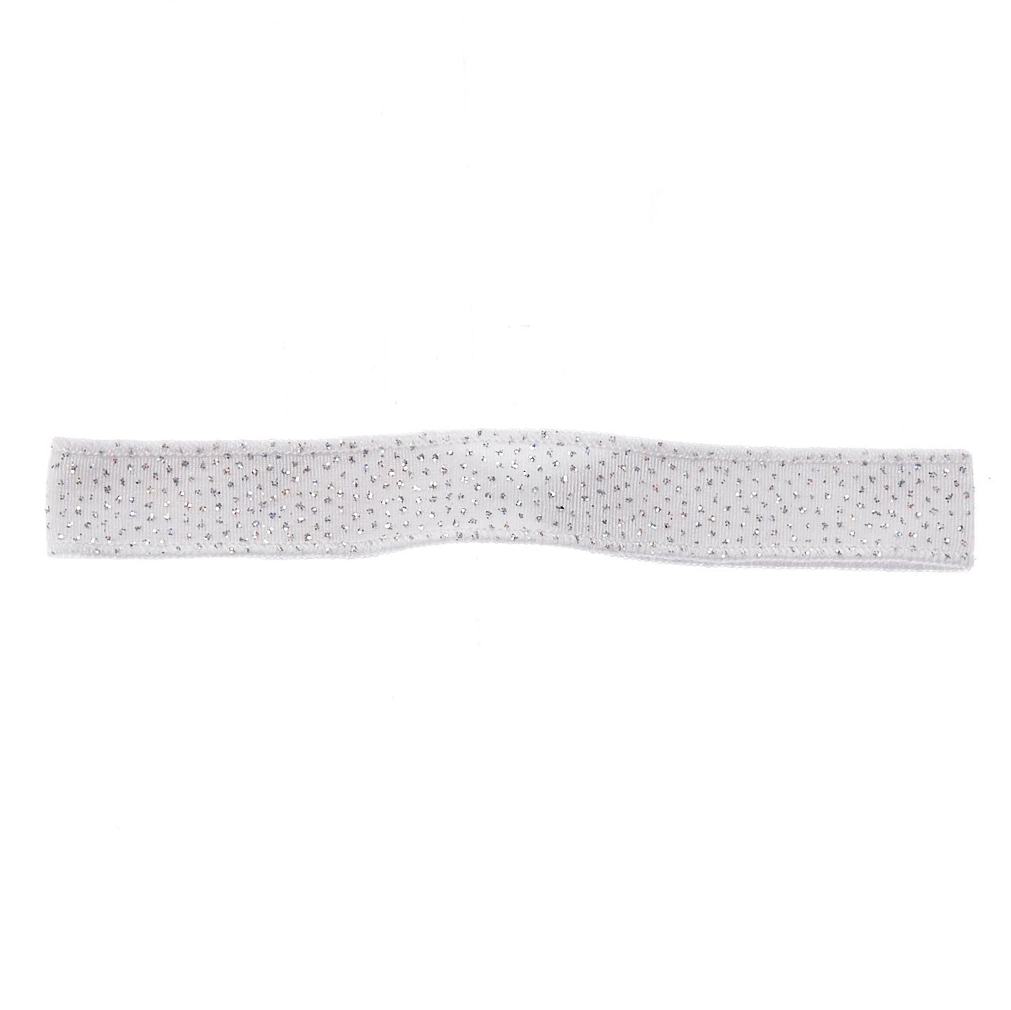 White Sparkle Non-Slip Headband - Ponya Bands
