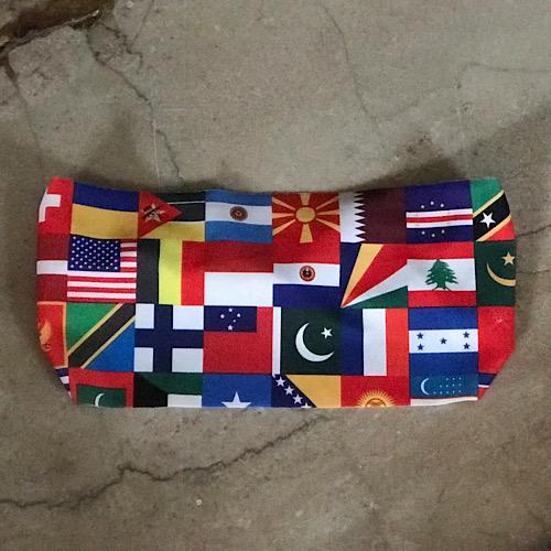 World Flags Unlined Band - Ponya Bands